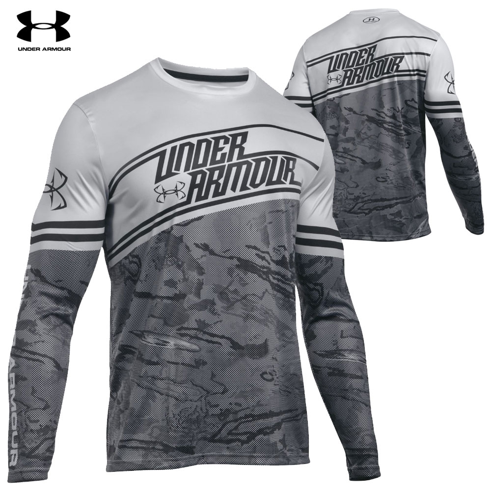Under Armour Fishing Jersey Long-Sleeve Crew (L)