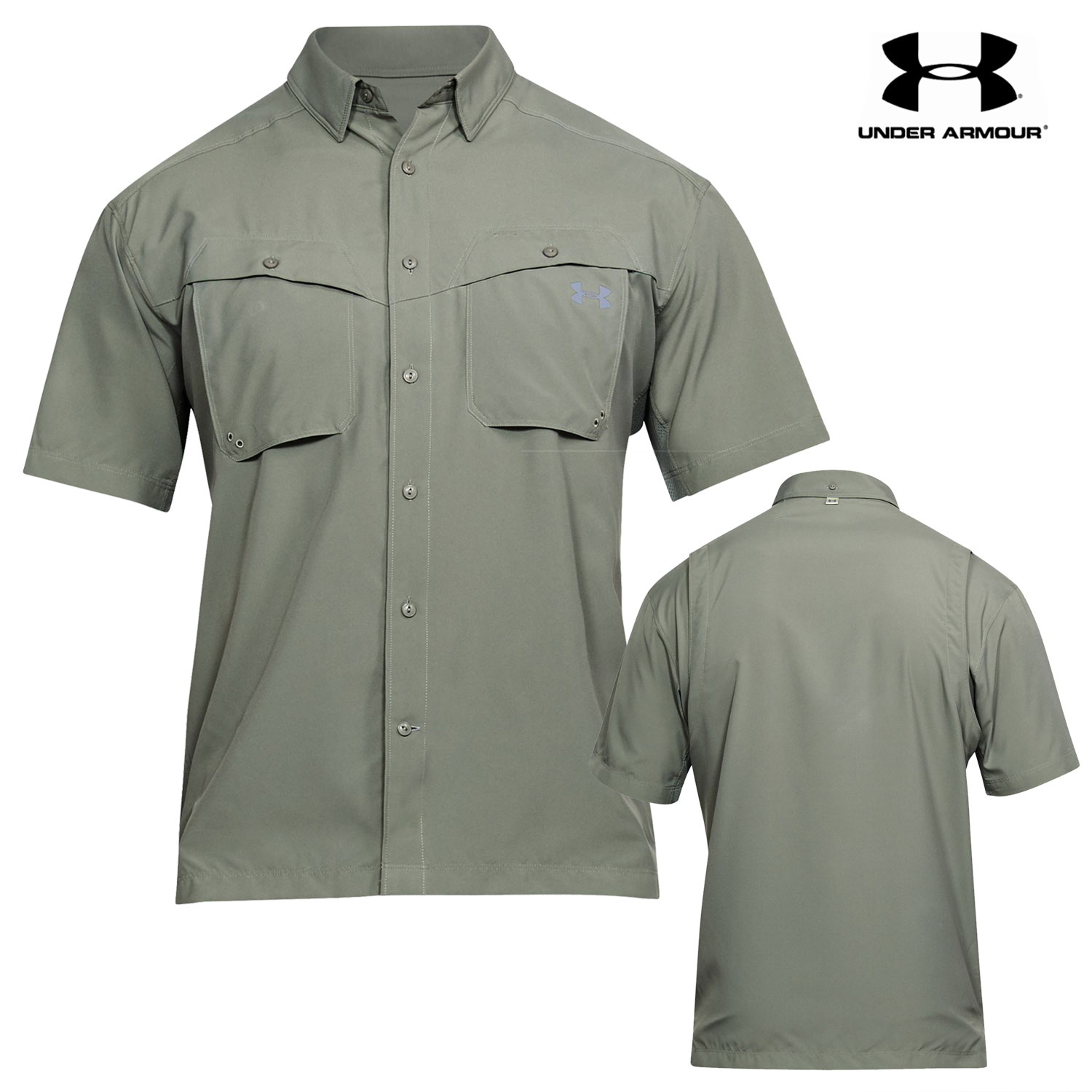Under Armour Tide Chaser Short-Sleeve Fishing Shirt (S)