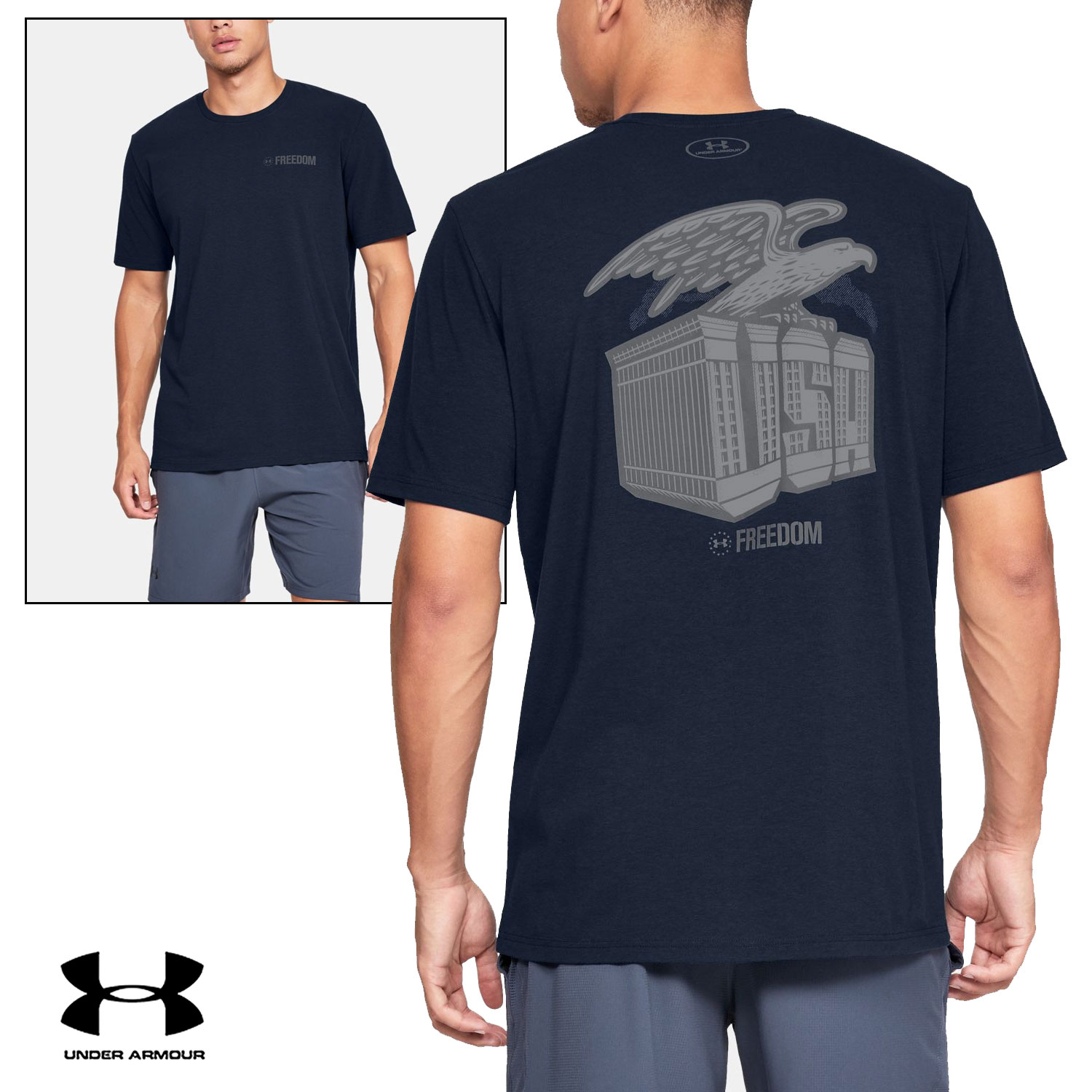 under armour t shirt freedom