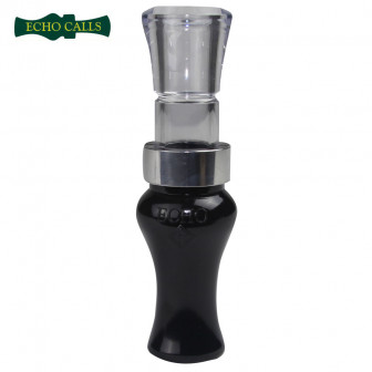 Echo Calls Polycarbonate Goose Call- Black/Clear