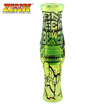 Zink Long Neck Rocker Goose Call- Interference Green