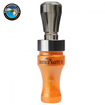 Buck Gardner* Double Nasty Duck Call- Orange Pearl/Smoke