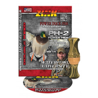 Zink Polycarbonate PH-2 Duck Call w/DVD- MOSGB