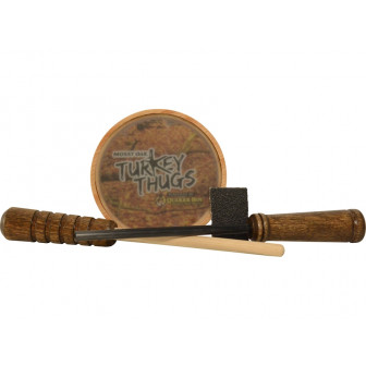 Quaker Boy Turkey THUGS Rim Shot Hardwood Glass Turkey Call