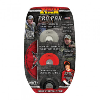 Zink Signature Series Pro Pak Turkey Mouth Calls (Pack3)