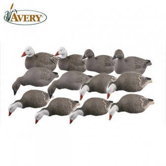 Avery GHG Pro-Grade Blue Goose Shells/Harv Decoys (Pk/12)