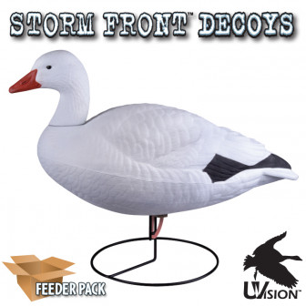 Storm Front Full Body Snow Goose Decoy Feeder (Pk/6)