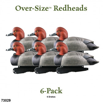 Avery GHG Over-Size Redhead Decoys (Pk/6)