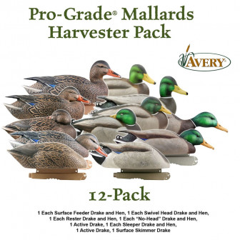 Avery GHG Pre-Rigged Pro-Grd Mallard/Harv 4oz Tx Rig (Pk/12)