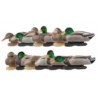 Avery GHG Pre-Rigged Pro-Grd Mallard/Harv Flkd Hds (Pk/12)