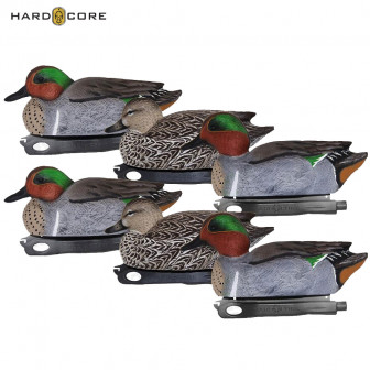 Hard Core Green-Wing Teal Decoys (Pk/6)