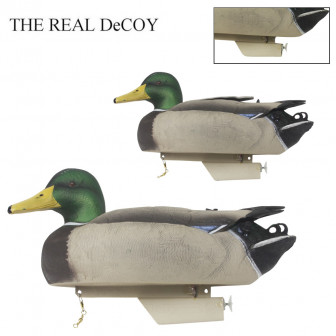 The REAL DeCOY Swimmer GHG Mallard Drake (Single)