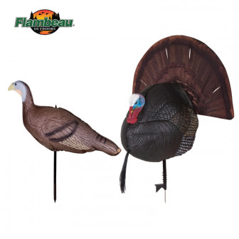 Flambeau MAD Series King Strut & Hen Turkey Decoy Combo