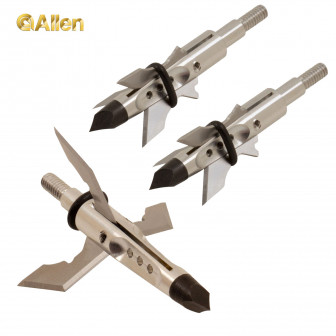 Allen Co. Bloodrush X3 Expandable 100gr 3-Blade Broadheads (3PK)