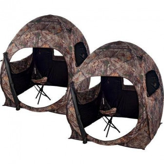 Ameristep Double Trouble Blind Combo (2 Blinds&2 Stools)-RTX