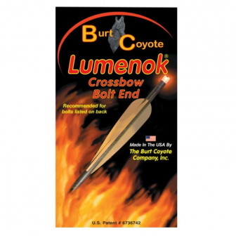 Burt Coyote Lumenok Crossbow Bolt End .273"