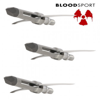 Bloodsport Night Fury Chisel Tip 100-Grain 2-Blade (3PK)