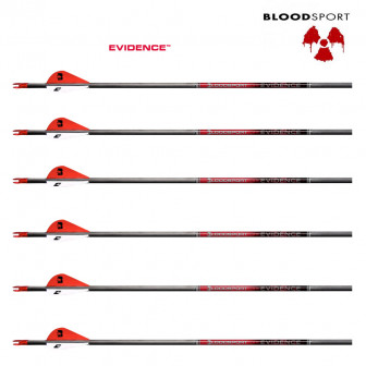 Bloodsport Evidence Arrow w/Blood Ring 350/10.2 (Pk/6)