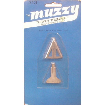 Muzzy Turkey Thumper Blade Insert 1-1/8" Wide (5PK)