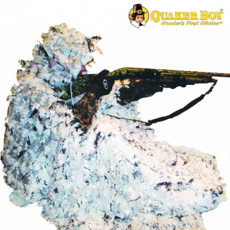 Quaker Boy Outline Buster Blind- Snow Camo