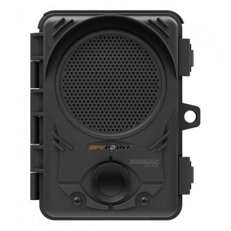 SpyPoint Audio Repeller System- Black