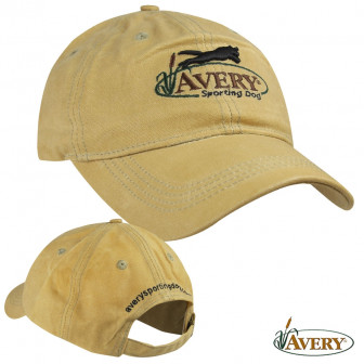 Avery Outdoors Sporting Dog 12oz Oil Cloth Cap- Apricot