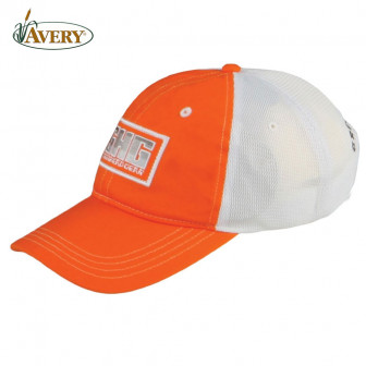 Avery Outdoors GHG Mesh Back Cap- Orange/White