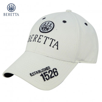 Beretta Classic Trident Cap- White