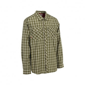 Browning Heritage Gunsight Shirt (L)- Macaw Green