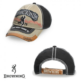 Browning* Elk Ridge Cap - Tan/Black