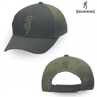 Browning Breeze Meshback 3-D Cap - Olive