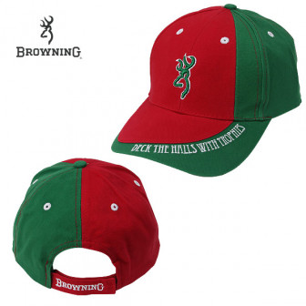 Browning* Christmas Trophies Cap - Red/Green
