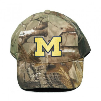 NCAA Michigan Wolverines Camo Cap