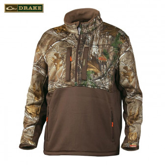 Drake Non-Typical Silencer Double Impact 1/4 Zip (2X)- RTX