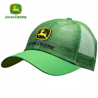 John Deere Classic Mesh Cap- JD Green
