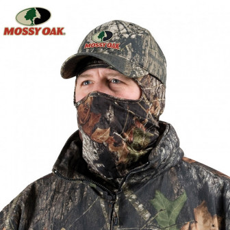 Mossy Oak 3/4 Stretch-Fit Face Mask- MOOBSN