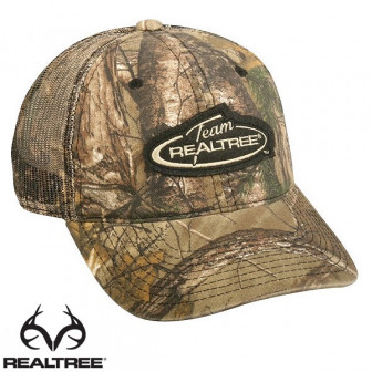 Realtree Team Realtree Mesh Back Logo Cap- RTX