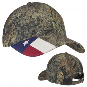 Mossy Oak Texas Flag Cap- MOBR