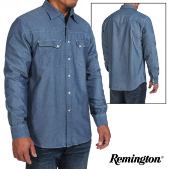 Remington 1816 Gunner Shirt (M)- Blue Denim