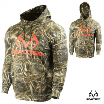 Realtree Cypress Hoodie (L)- Blaze/RTMX-5