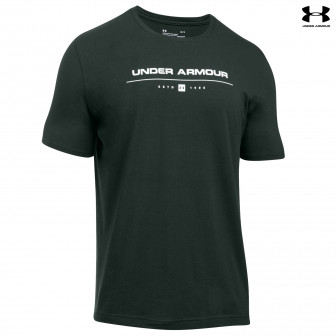 Under Armour Outdoor Stacked T-Shirt (M)- Nordic Green