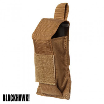 BlackHawk Single Pistol Mag Pouch TalonFlex w/Spd Clips-CYTE