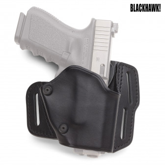 Blackhawk Grip Break Leather Holster S&W M&P 9/.40 RH (28)- Black