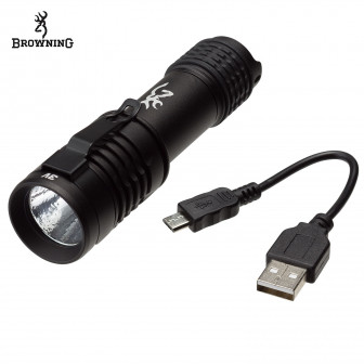 Browning Blackout 3V USB Rechargeable Flashlight