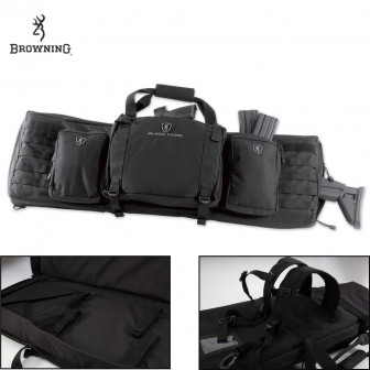 Browning Black Label Alfa 36" Double Rifle Case- Black