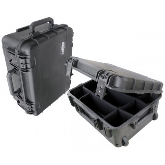 SKB iSeries Mil-Spec 1914 Case - padded dividers w/ wheels 