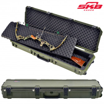 SKB iSeries Double Bow/Rifle 50" Case- OD Green