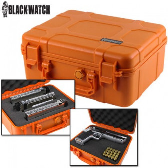 Blackwatch 2-Pistol Hard Case- Badass Orange