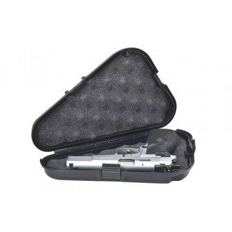 Plano Shaped Pistol Case Large- Black