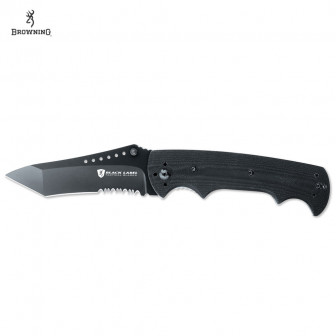 Browning Integrity Tanto Folder- Black TiNi